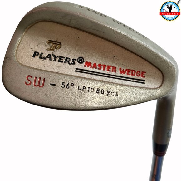 PLAYER  MASTER WEDGE SW 56° SAND WEDGE R/H PLAYERS STEEL SHAFT (NEEDS GRIP) - Picture 1 of 11